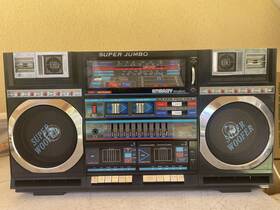 Em-2800 Embassy Vintage Boombox Super Jumbo Cassette Player Radiorecorder