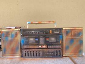Mc-2609 Embassy Vintage Boombox Radiorecorder See Video No Lasonic Vela Conion