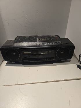 Ac2503 Emerson Cd/tape/radio Not Working For Parts