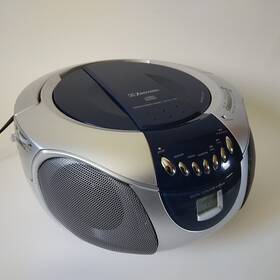 Cd5203 Emerson Model Boombox Cd Player-radio-portable-with Cord-tested Works