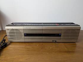 Ctr945b Emerson Stereo Am/fm Radio Twin Cassette Player/record/continuous Play
