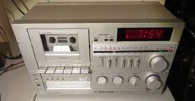 Mm866 Emerson Rare Am/fm Stereo Cassette/8 Track Model Needs Cleaning With Shipping