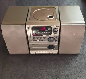 Ms7622 Emerson Rare Y2k Boombox Cd Fm Cassette Fully Serviced Cleaned Tested Ect