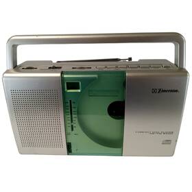 Nr3055 Emerson Am/fm Radio Cd Player Portable Stereo - Model With Carry Handle