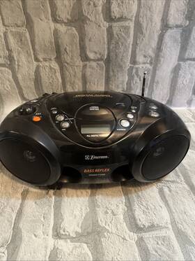 Pd6812bk Emerson 2006 Cd/am/fm Stereo Player Bass Reflex