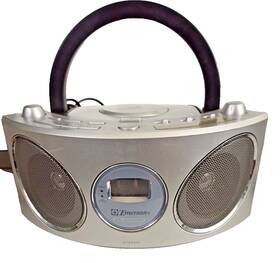 Pd8610 Emerson Portable Cd/am/fm Radio Boombox Player Extra Bass With Cord Works