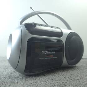 Ps6429 Emerson Vintage Cassette Player Recorder Portable Am/fm Radio 1990s Works