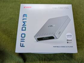 Dm13 Fiio Multifunctional Portable Stereo Cd Player Transparent Bluetooth