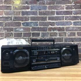 Ph-w803bf Fisher F.6 B 20250321 Al.10 Vintage Stereo High-fidelity Dual Cassette Player Am/fm Radio