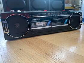 Ph-w538l Fisher Stereo Boombox Tape Player / Recorder Japan Rare Working