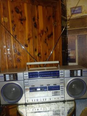 Ph460k Fisher Vintage Boombox Fully Functional