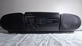 Phd3200 Fisher Vintage Boom Box Cd Player Am/fm Radio Tape Synchro Dubbing Tested Works