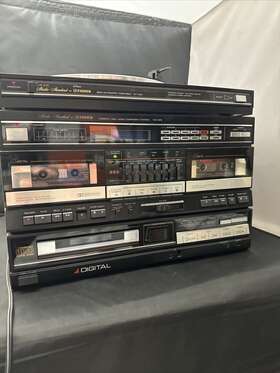 Tad-805 Fisher Studio Standard Cd Audio Component System. Mt-224 Include