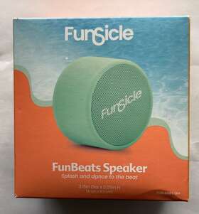 Km00051b0 Funsicle Fresh Mint Green Funbeats Bluetooth Speaker Adults Unisex