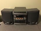 Fw316c-37 Philips Magnavox Shelf Stereo Boombox Fully Tested Fast Free Shipping