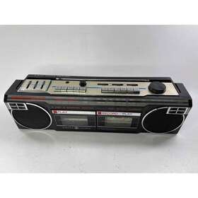 3-5633b Ge 3-2580b General Electric Tape Take Along Boom Box Vintage Electronics Pre-loved