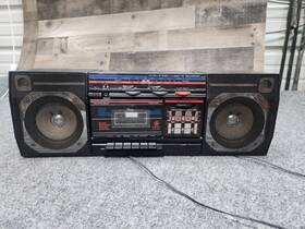 3-5663a Ge 3-5663 General Electric Am/fm Stereo Cassette Recorder Boombox