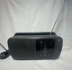 7-2859a Ge Vintage Travel Fm/am Stereo Model #7-2859a Tested-works