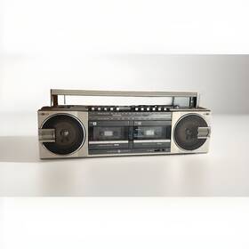 No.3-6200a Ge Vintage 1980s Portable Boombox General Electric Model