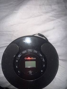 Cdp-3032 Gelielim Cd Player With Dual Speakers Bluetooth/aux Read Description