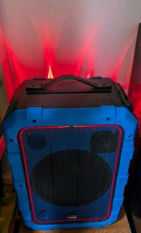 Mpa-2400blu Gemini Mpa-2400 Portable Bluetooth Party Speaker Blue - 240 Watts
