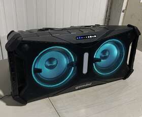 Sosp-8blk Gemini 400w Portable Waterproof Wireless Bluetooth Speaker Used