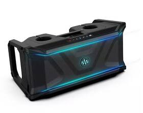 Sosp-600 Gemini Sound Floating Bluetooth Speaker Waterproof Ip67 Black 300w