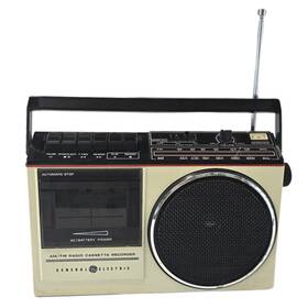 3-5236b General Electric Vintage Am/fm Radio Cassette Recorder Portable Boombox - Model