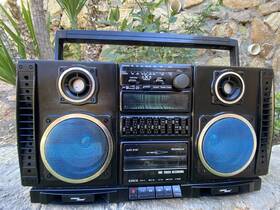 Gs-707t General Sound Vintage Boombox Radio Cassette No Lasonic Vela Conion