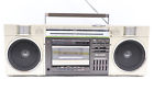 Gf-7600 Sharp Boombox Ghetto Blaster For Parts Or Repair