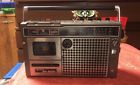 Gf-6000 Gf 8000 Sharp Vintage Boombox Four Band Radio Cassette As Is