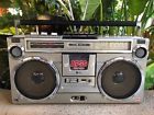 Gf-9292x Sharp Stereo Boombox Extremely Rare Fully Functional Ships From Usa