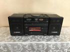 Gf-cd55 Sharp Boombox Cd Am Fm Radio Extra Bass Tape Player