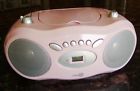 Gg500bp Nextplay Pink Cd Boom Box Radio Ac Or Dc Portable