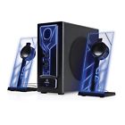 Ggbpw00200bkus Gogroove Bluetooth Computer Speakers With Bass Subwoofer Glowing 637836586950