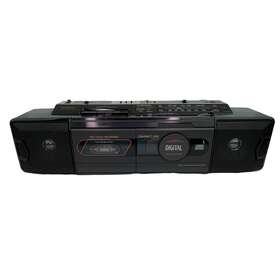 Pcd-n21 Goldstar Vintage Radio Cassette Recorder Cd Player Only Works