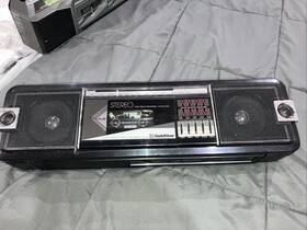 Tse-5101 Goldstar Vtg Boombox Radio Am/fm Smart 5 Cassette Player Recorder Parts
