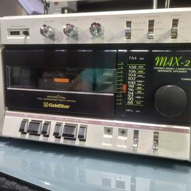 Tsr-911 Goldstar Vintage Classic Radio Cassette Recorder