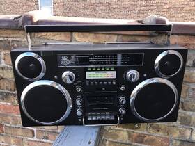 Gpo 506023757251 Brooklyn Boombox Cassette/radio