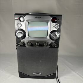 K2805 Gpx 047323280597 Karaoke Party Machine With Built In Monitor - Tested And Works