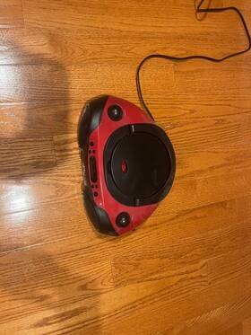 Bc232rrs Gpx Cd/radio Boombox Model Red Used