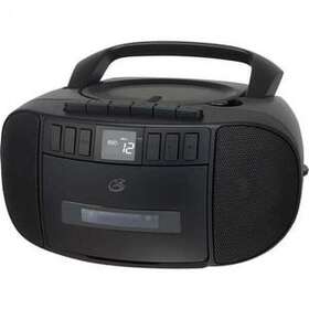 Bca209b-0032 Gpx New Best Seller Cassette/cd/radio Boombox Black Free Shipping