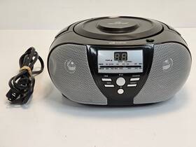 Bcd1806blk Gpx Cd Boombox Am/fm Radio Player Tested Working