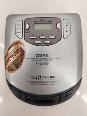 C4040 Gpx Am/fm Stereo Radio Digital Tuning Dbbs Compact Cd Disc Player Working