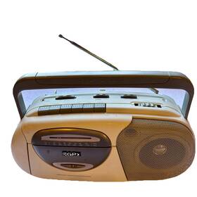 C731s Gpx Am/fm Stereo Cassette Recorder Radio Vintage Model All Functions Fine
