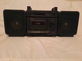 C908 Gpx Vintage Gran Prix Am/fm Stereo Receiver Cassette Boombox - Read Descrip