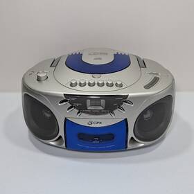 C978 Gpx Portable Am Fm Radio Cd Player Cassette Model Cit Tested Working