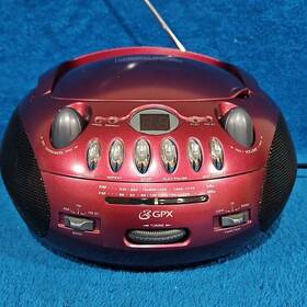 Cd963wht Gpx Cd Boombox Payer Am Fm Stereo Player C963 Volume Knob Has Static Issues