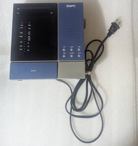 D540bi Gpx Rare Vintage Radio Alarm See Video Blue Big Snooze Button Works