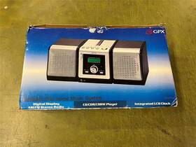 Hm2014dp Gpx Cd Home Music System With Digital Readout Am/fm Radio